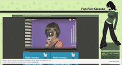 Desktop Screenshot of funfunkaraoke.wordpress.com