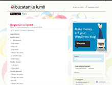 Tablet Screenshot of bucatariilelumii.wordpress.com