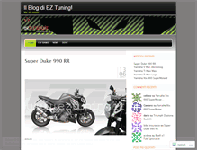 Tablet Screenshot of eztuning.wordpress.com