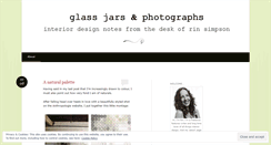 Desktop Screenshot of glassjarsandphotographs.wordpress.com