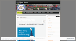 Desktop Screenshot of fcgloria.wordpress.com