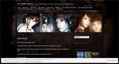 Desktop Screenshot of fatalframeproject.wordpress.com
