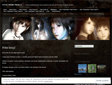Tablet Screenshot of fatalframeproject.wordpress.com