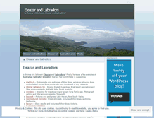 Tablet Screenshot of eleazarlabradors.wordpress.com