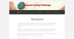 Desktop Screenshot of curlingchallenge.wordpress.com