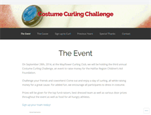 Tablet Screenshot of curlingchallenge.wordpress.com