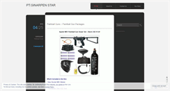 Desktop Screenshot of ginarpenstar.wordpress.com