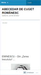 Mobile Screenshot of abecedardecugetromanesc.wordpress.com