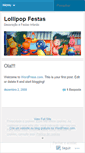 Mobile Screenshot of lollipopfestas.wordpress.com