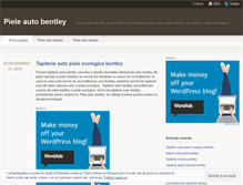 Tablet Screenshot of pieleautobentley.wordpress.com