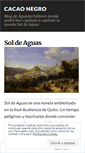Mobile Screenshot of aguedapallares.wordpress.com