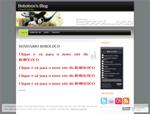Tablet Screenshot of boboloco.wordpress.com