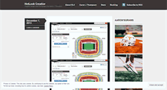 Desktop Screenshot of hotlookcreative.wordpress.com