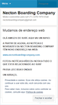 Mobile Screenshot of nectonboardingcompany.wordpress.com