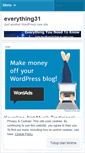 Mobile Screenshot of everything31.wordpress.com