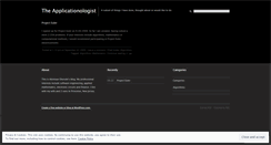 Desktop Screenshot of olorode.wordpress.com
