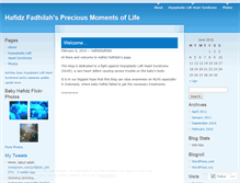 Tablet Screenshot of hafidzfadhilah.wordpress.com