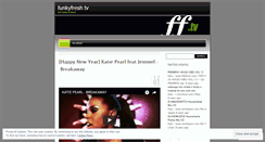 Desktop Screenshot of funkyfreshtv.wordpress.com