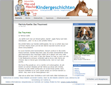 Tablet Screenshot of kindergeschichte.wordpress.com