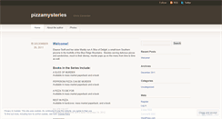 Desktop Screenshot of pizzamysteries.wordpress.com