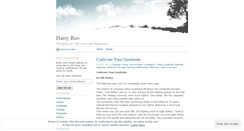 Desktop Screenshot of harryreo.wordpress.com