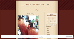 Desktop Screenshot of laniallenphotography.wordpress.com