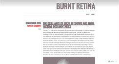 Desktop Screenshot of burntretina.wordpress.com