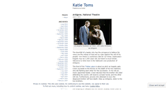 Desktop Screenshot of katietoms.wordpress.com