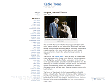 Tablet Screenshot of katietoms.wordpress.com