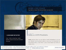 Tablet Screenshot of bobbylong.wordpress.com