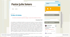Desktop Screenshot of juliosotero.wordpress.com