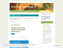 Tablet Screenshot of petturtles.wordpress.com