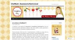 Desktop Screenshot of chefnutri.wordpress.com
