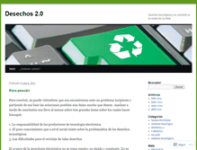 Tablet Screenshot of desechos20.wordpress.com