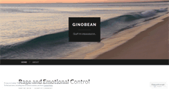 Desktop Screenshot of ginobean.wordpress.com