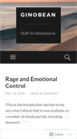 Mobile Screenshot of ginobean.wordpress.com