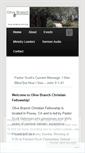 Mobile Screenshot of olivebranchcf.wordpress.com