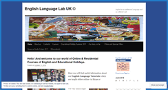 Desktop Screenshot of englishlanguagelab.wordpress.com