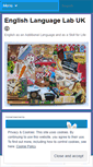 Mobile Screenshot of englishlanguagelab.wordpress.com