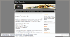 Desktop Screenshot of illicoresto.wordpress.com