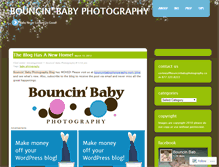Tablet Screenshot of bouncinbaby.wordpress.com