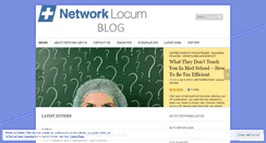 Desktop Screenshot of networklocum.wordpress.com