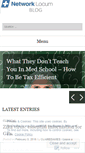Mobile Screenshot of networklocum.wordpress.com