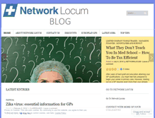 Tablet Screenshot of networklocum.wordpress.com