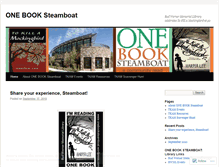Tablet Screenshot of onebooksteamboat.wordpress.com