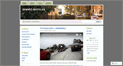 Desktop Screenshot of bannedbicycles.wordpress.com