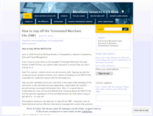 Tablet Screenshot of merchantgateway.wordpress.com