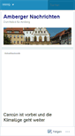 Mobile Screenshot of ambergernachrichten.wordpress.com