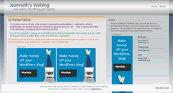 Desktop Screenshot of jeanneth.wordpress.com