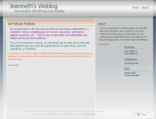 Tablet Screenshot of jeanneth.wordpress.com